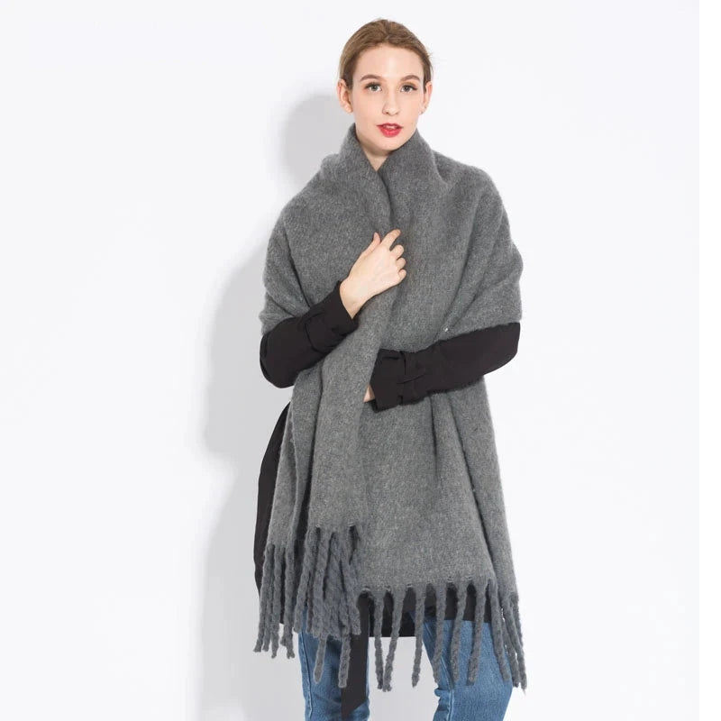 Winter Scarf with Tassels LAPANIA