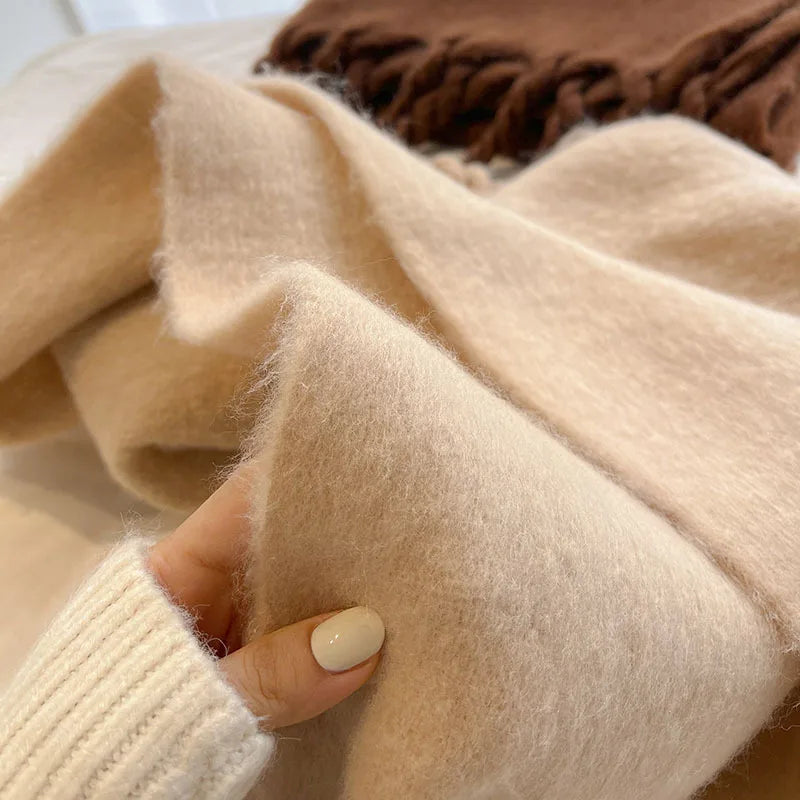 Winter Scarf with Tassels LAPANIA