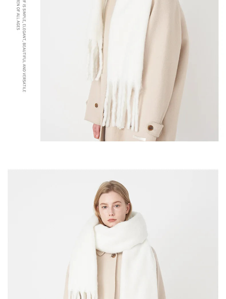 Winter Scarf with Tassels LAPANIA