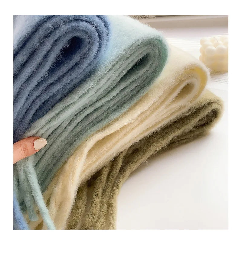 Winter Scarf with Tassels LAPANIA