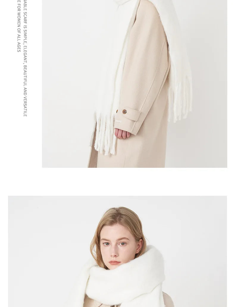 Winter Scarf with Tassels LAPANIA