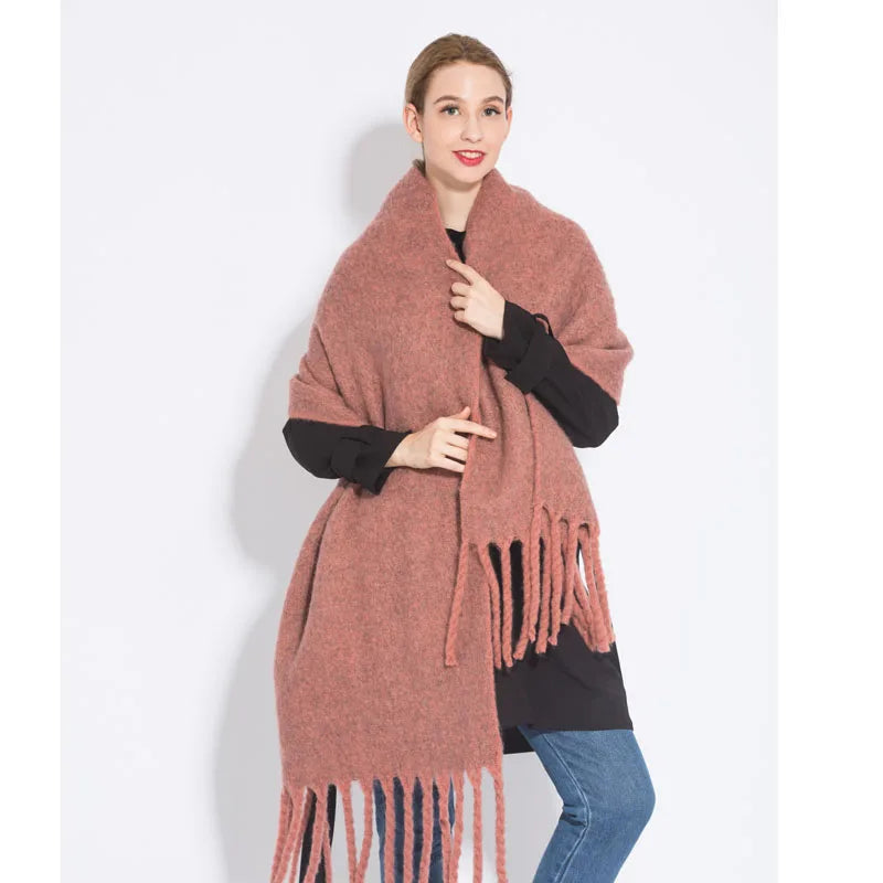Winter Scarf with Tassels LAPANIA