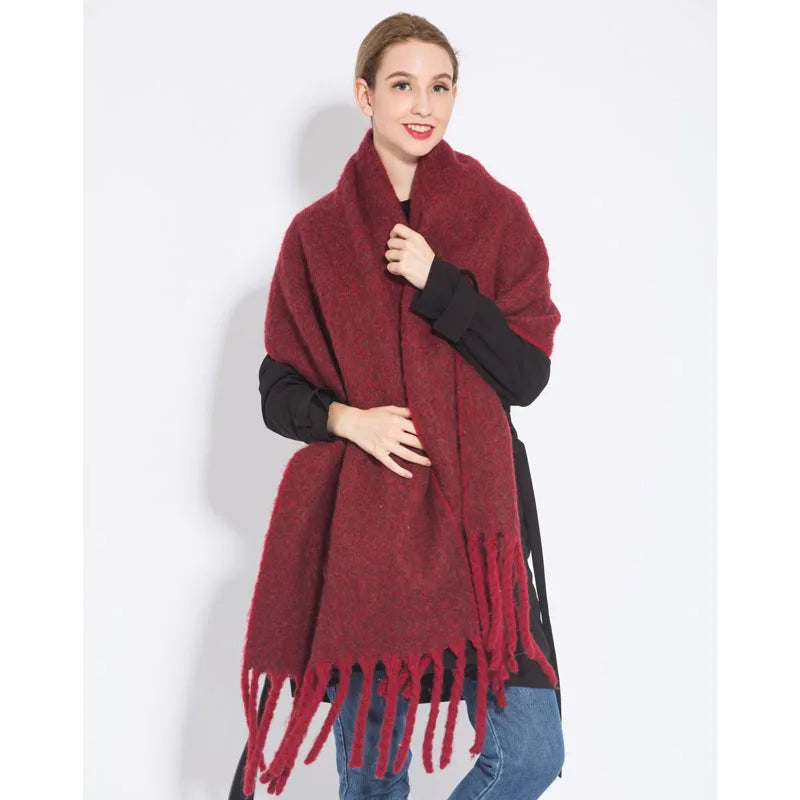 Winter Scarf with Tassels LAPANIA