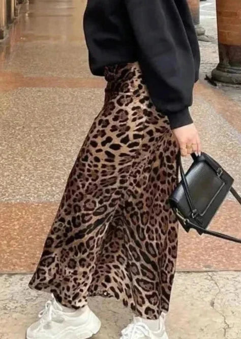 Leopard print cotton jacket, a bold fashion statement for casual and chic looks.