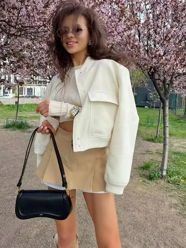 Short Bomber Jacket LAPANIA
