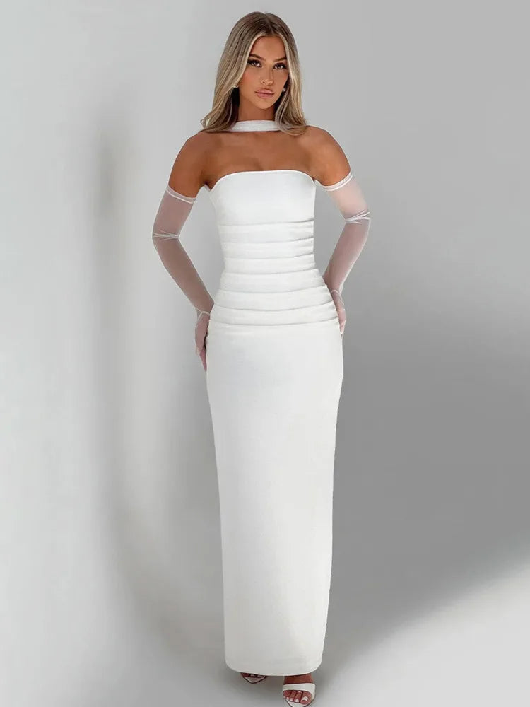 Strapless Maxi Dress LAPANIA