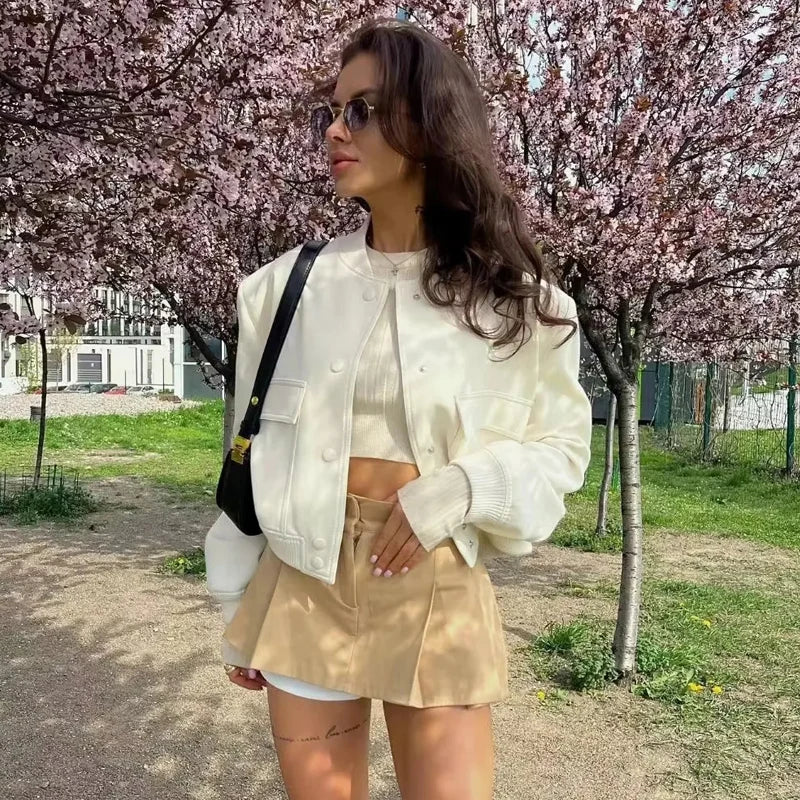 Short Bomber Jacket LAPANIA