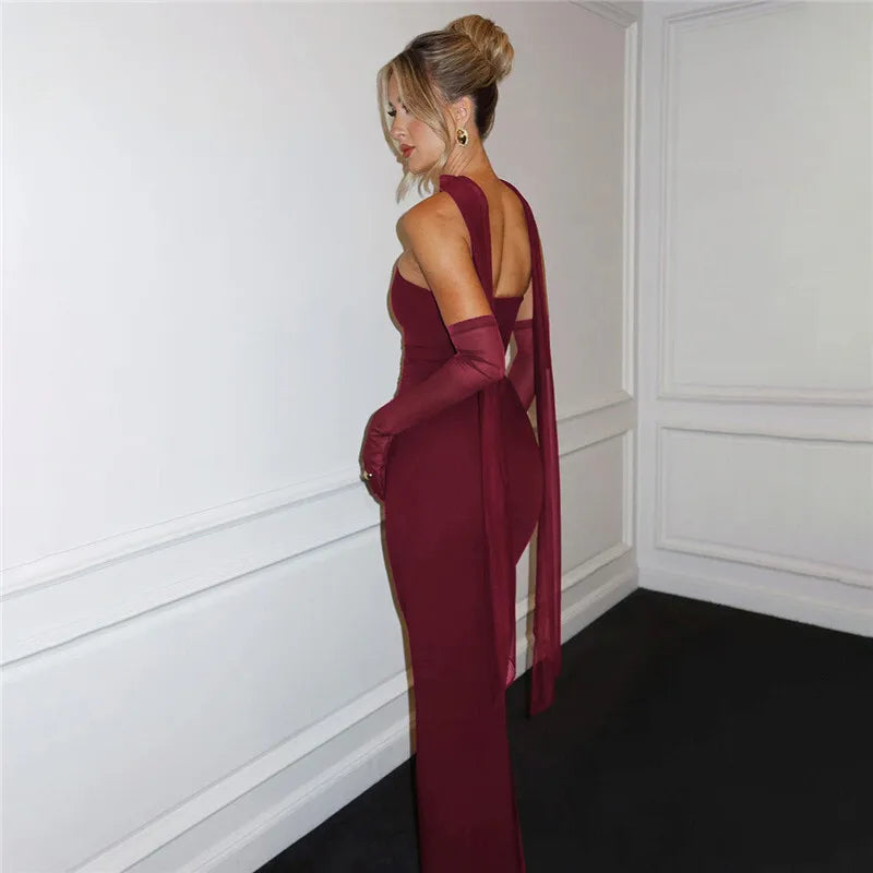 Strapless Maxi Dress LAPANIA