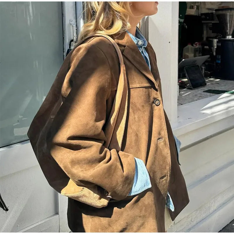Vintage Suede Jacket LAPANIA