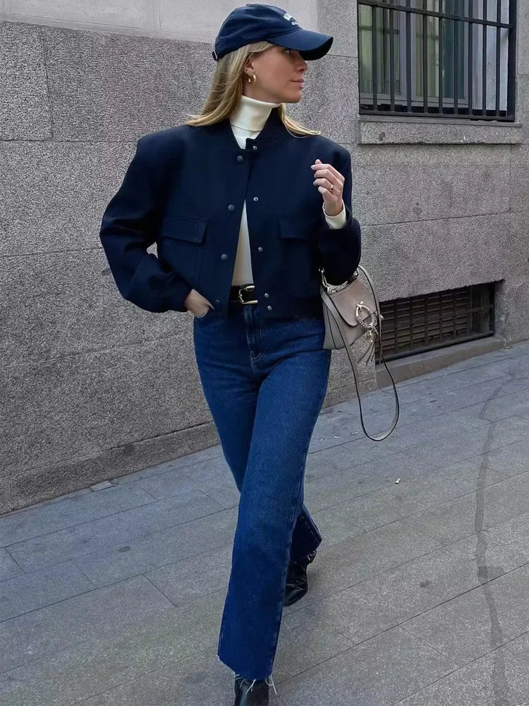 Short Bomber Jacket LAPANIA