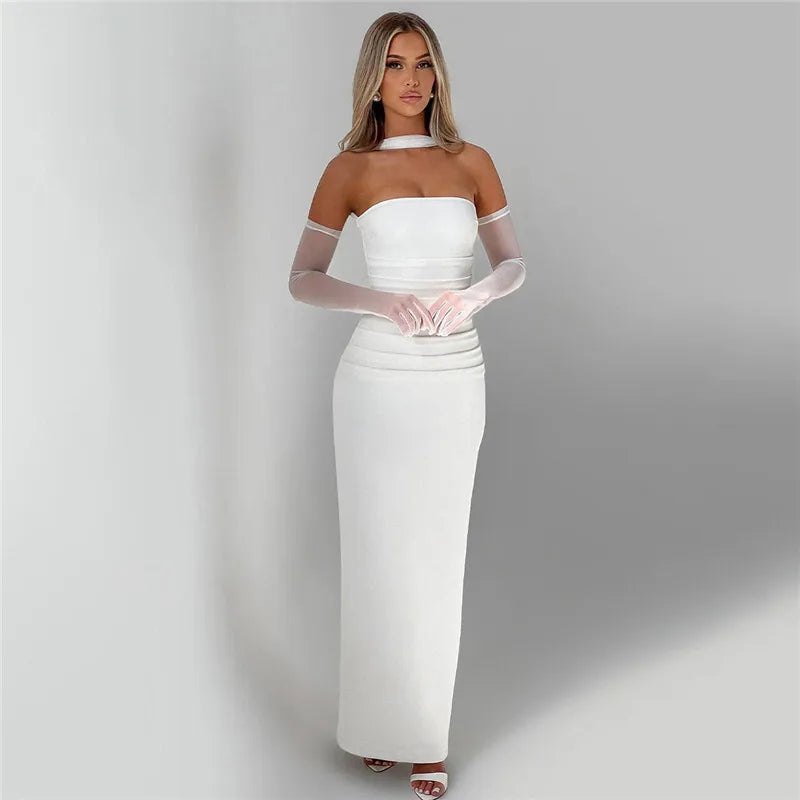 Strapless Maxi Dress LAPANIA