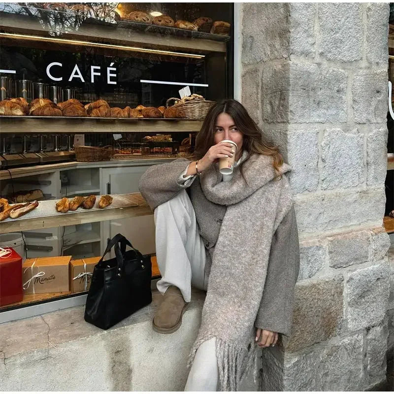 Vintage Loose Fit Blazer Coat LAPANIA