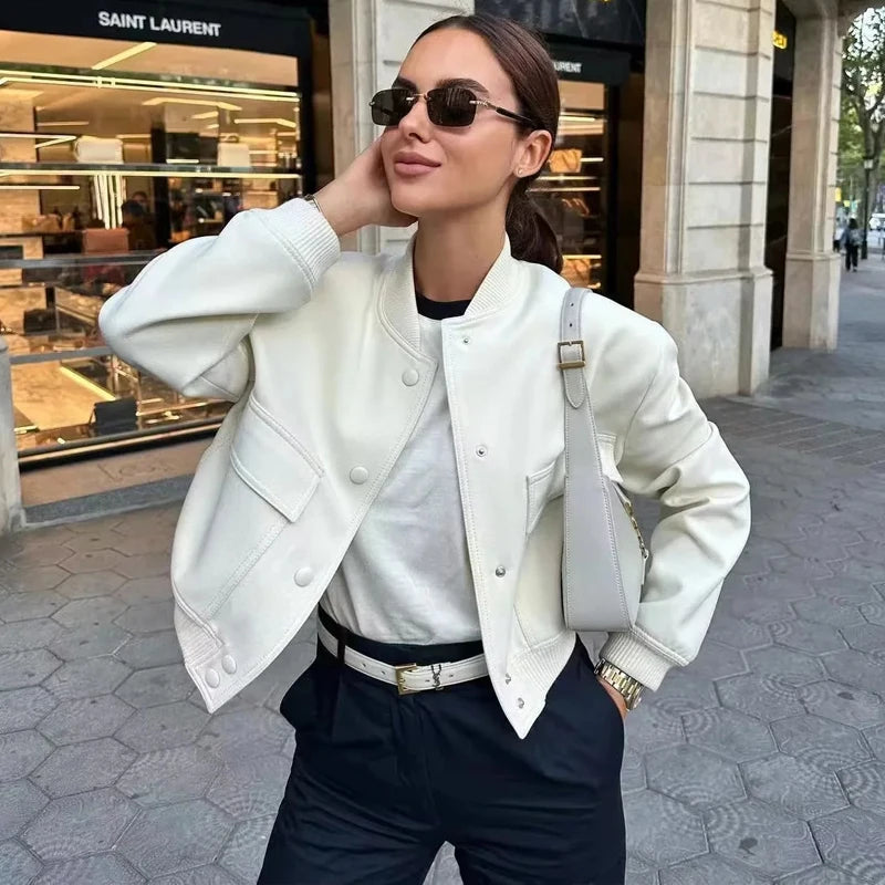 Short Bomber Jacket LAPANIA