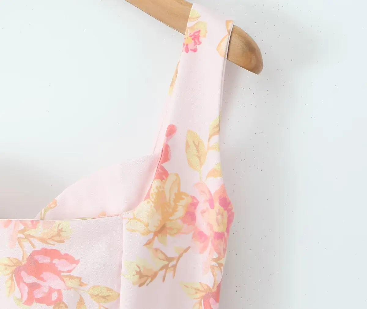 Floral Print Fit-and-Flare Mini Dress LAPANIA