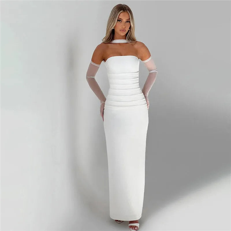 Strapless Maxi Dress LAPANIA