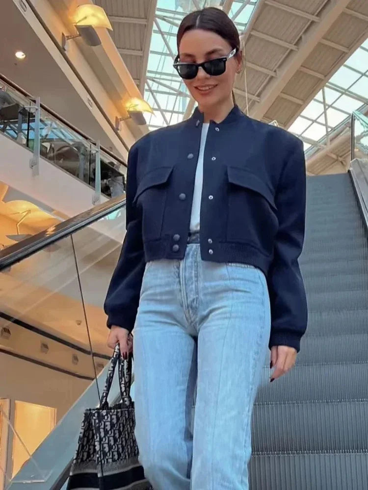 Short Bomber Jacket LAPANIA