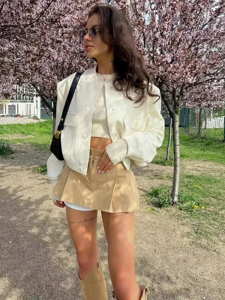 Short Bomber Jacket LAPANIA