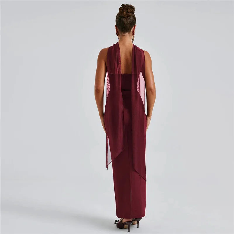 Strapless Maxi Dress LAPANIA