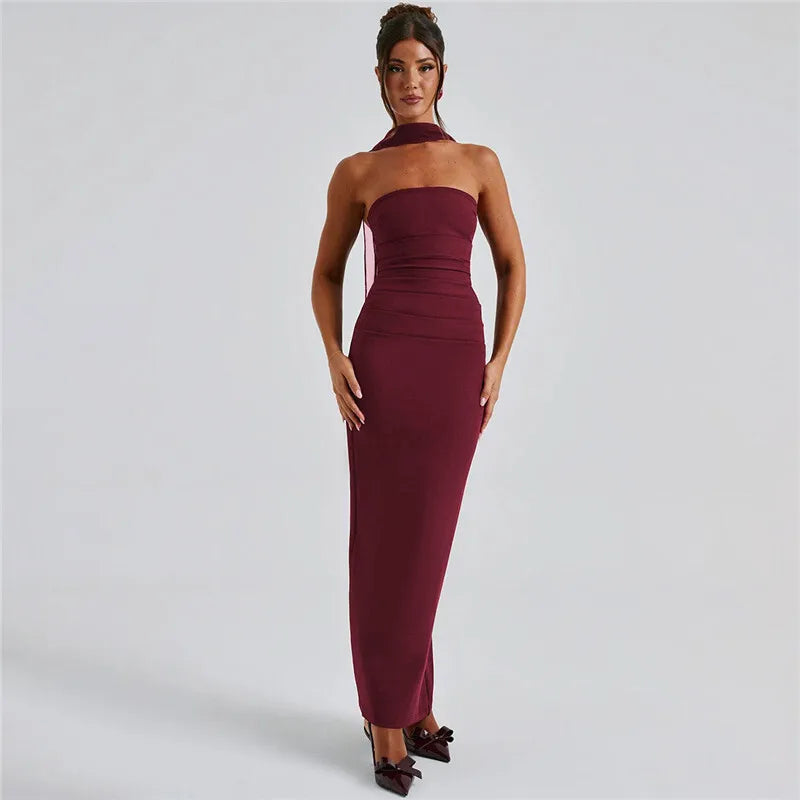 Strapless Maxi Dress LAPANIA