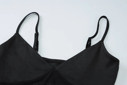 Mesh Sheer Slip Maxi Dress