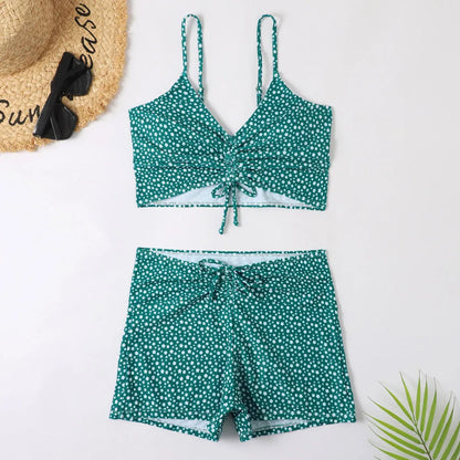 High Waist Bikini boxer Set