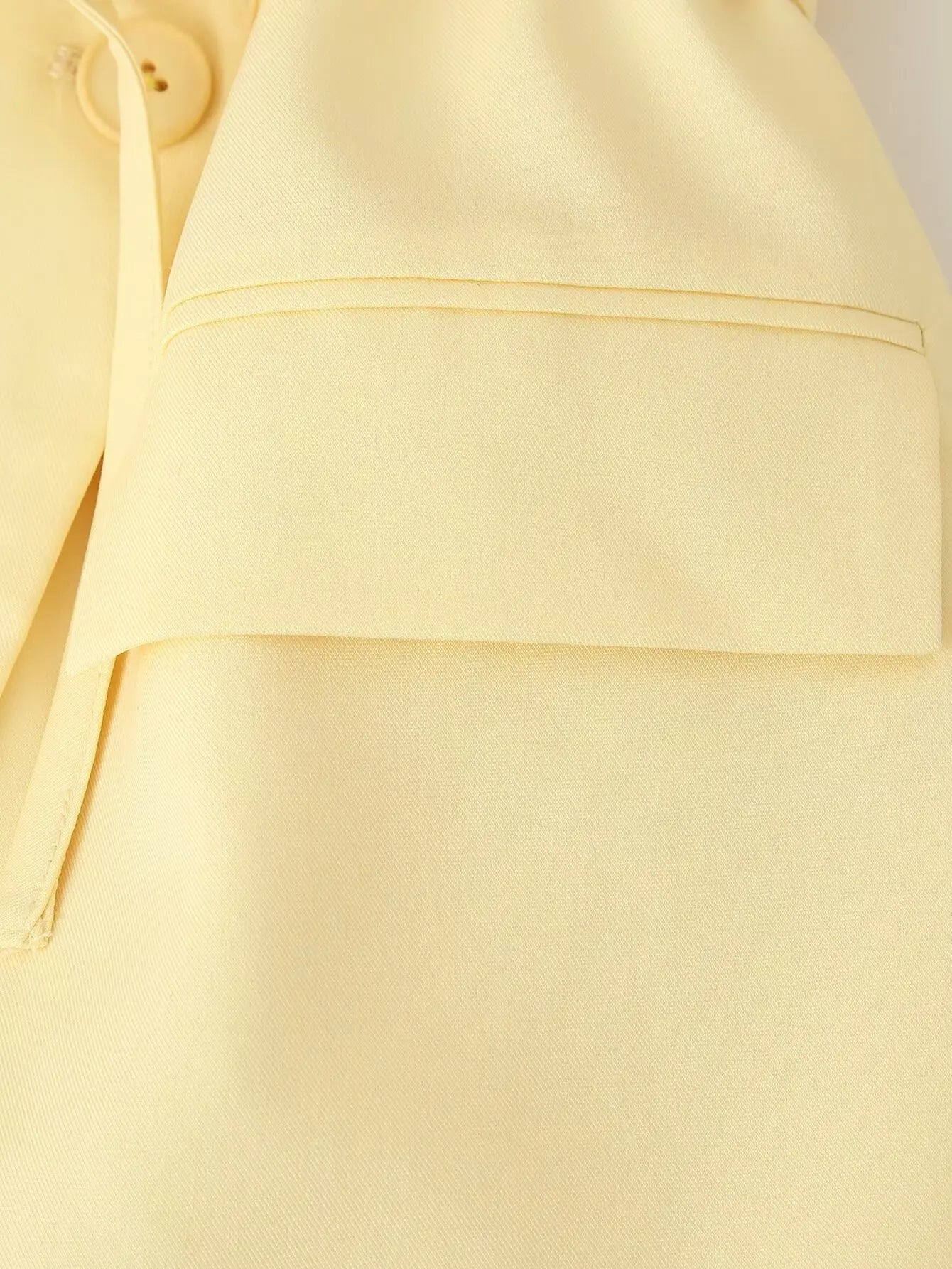 Waist-Tie Blazer with Padded Shoulder Effect LAPANIA