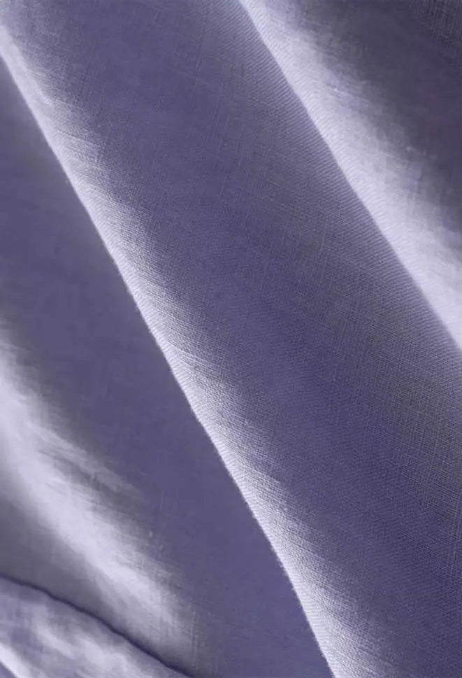 White Cotton-Linen Pants