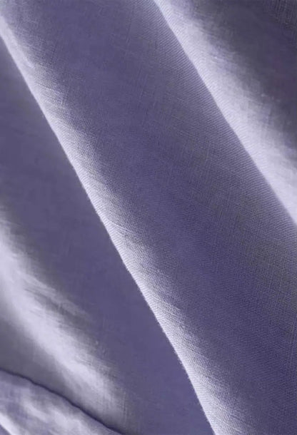 White Cotton-Linen Pants