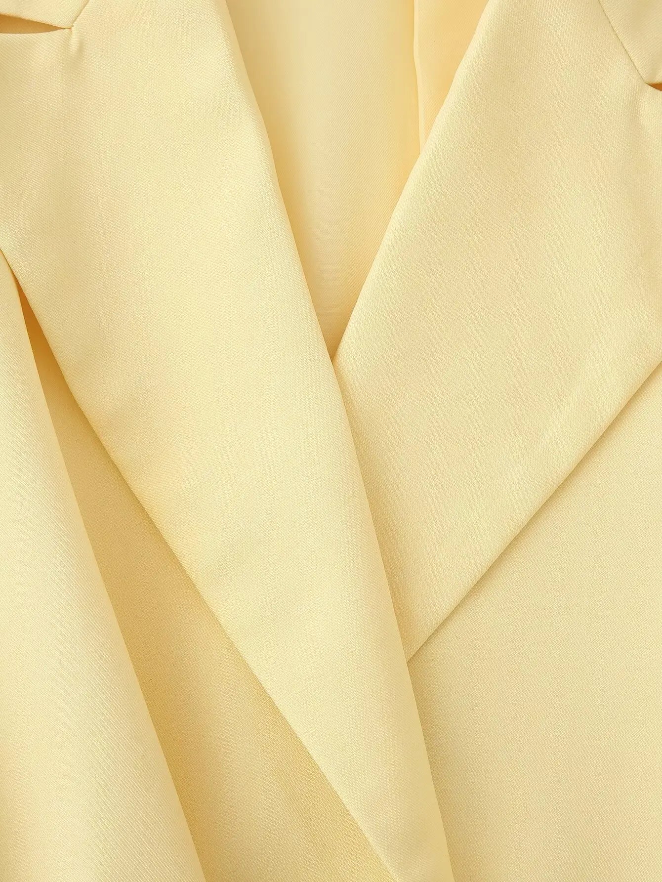 Waist-Tie Blazer with Padded Shoulder Effect LAPANIA