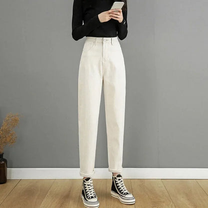 High-Waisted Dad Jeans